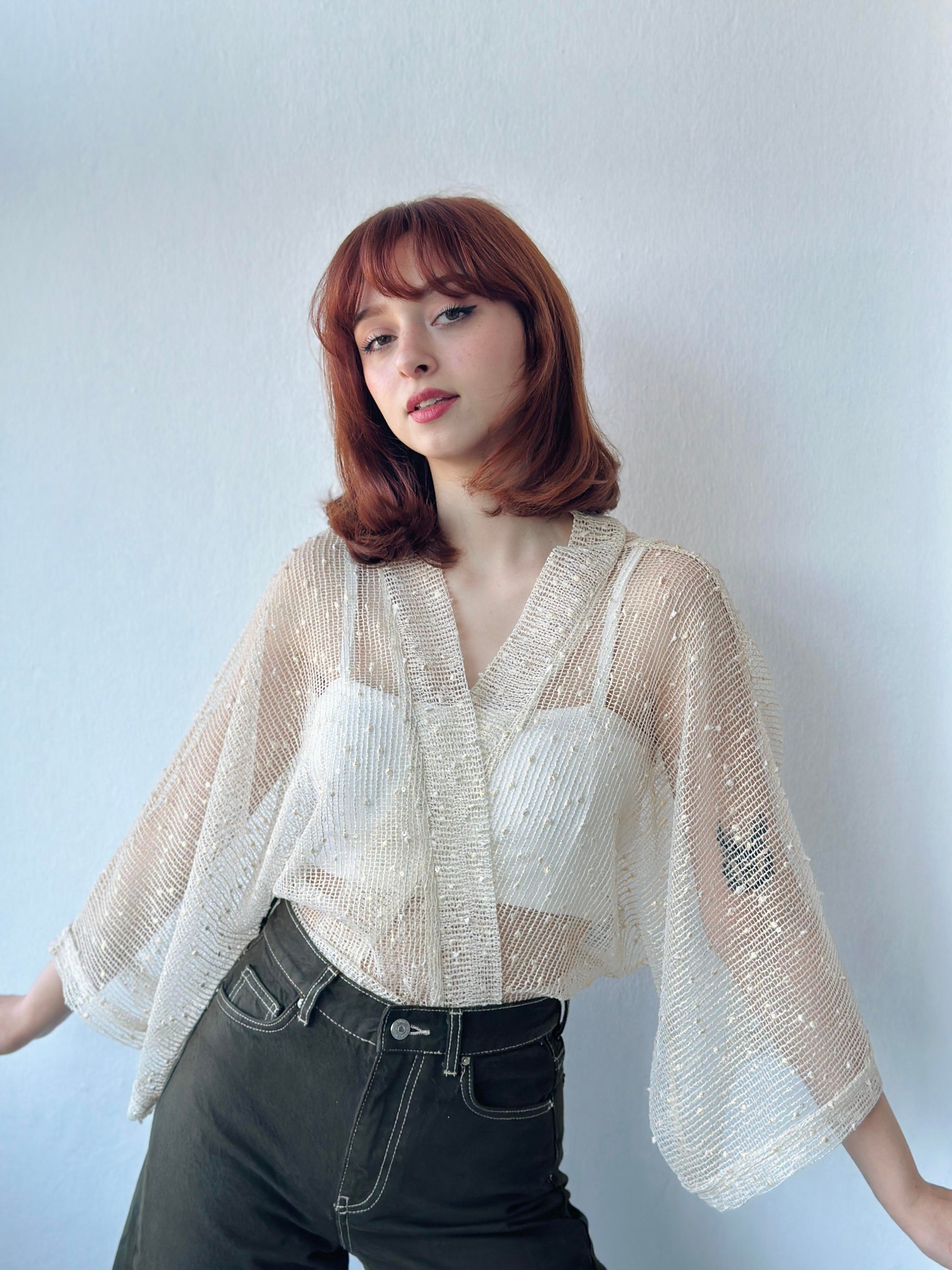 Mesh Model Mini Kimono kimono LUNARITY GARAGE