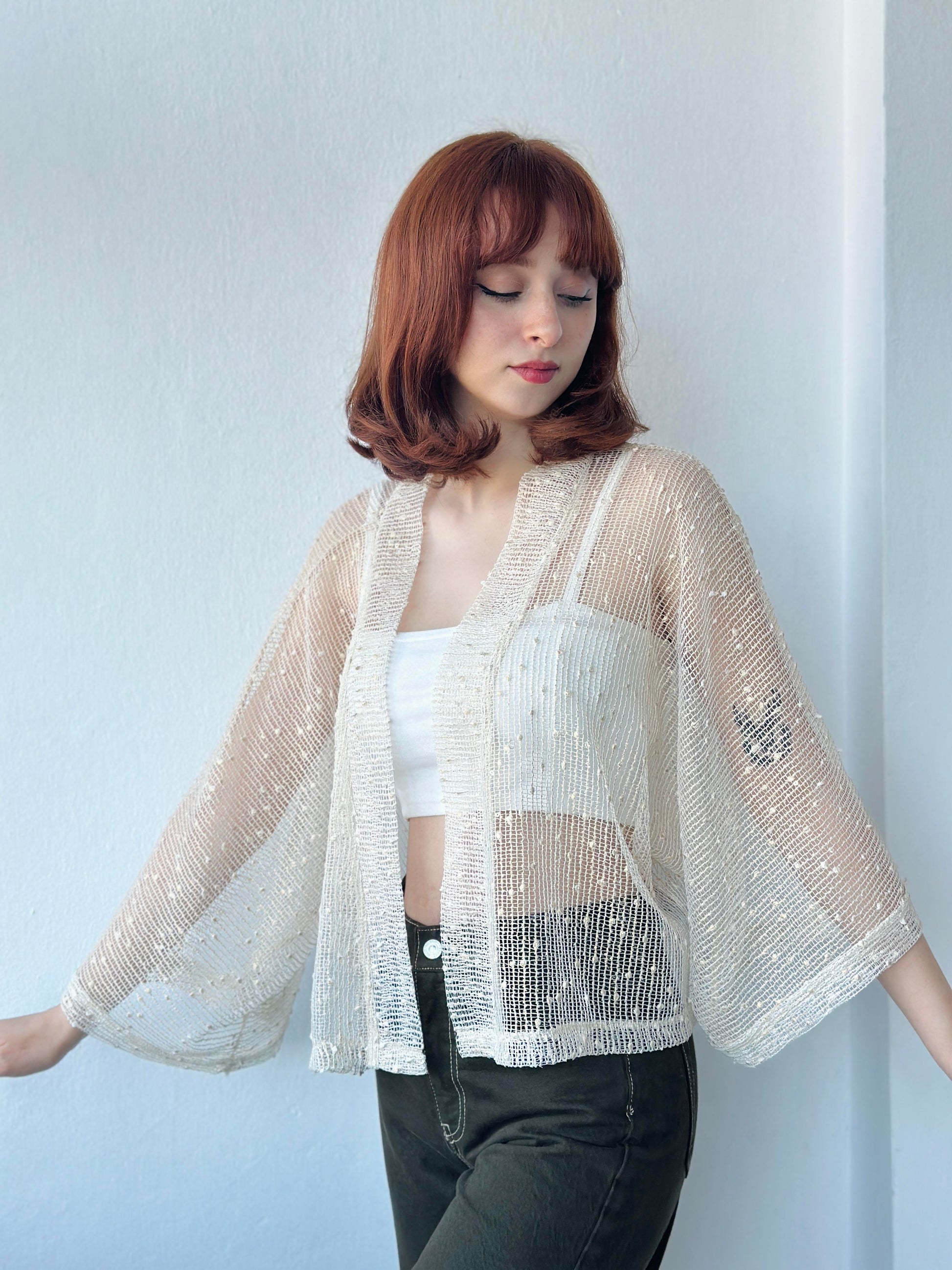 Mesh Model Mini Kimono kimono LUNARITY GARAGE