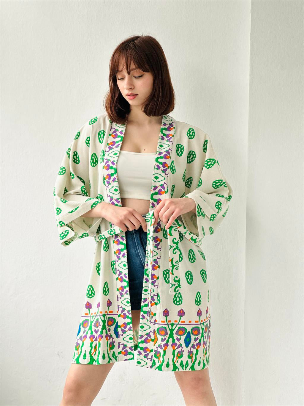 Green Magic Kimono kimono LUNARITY GARAGE   