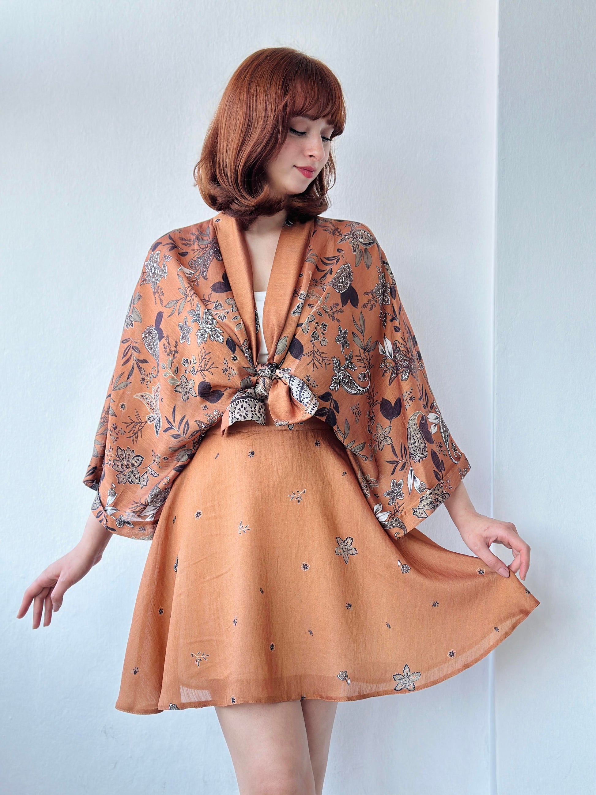 Mandarin Dream Mini Kimono kimono LUNARITY GARAGE   