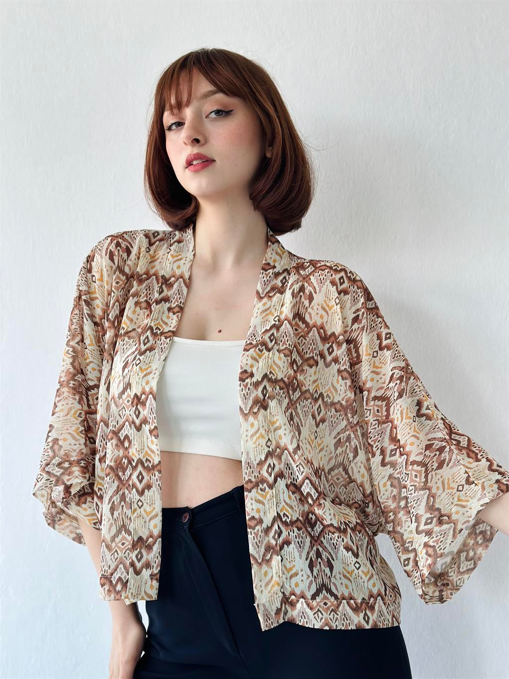 Flowy Chiffon Kimono kimono LUNARITY GARAGE