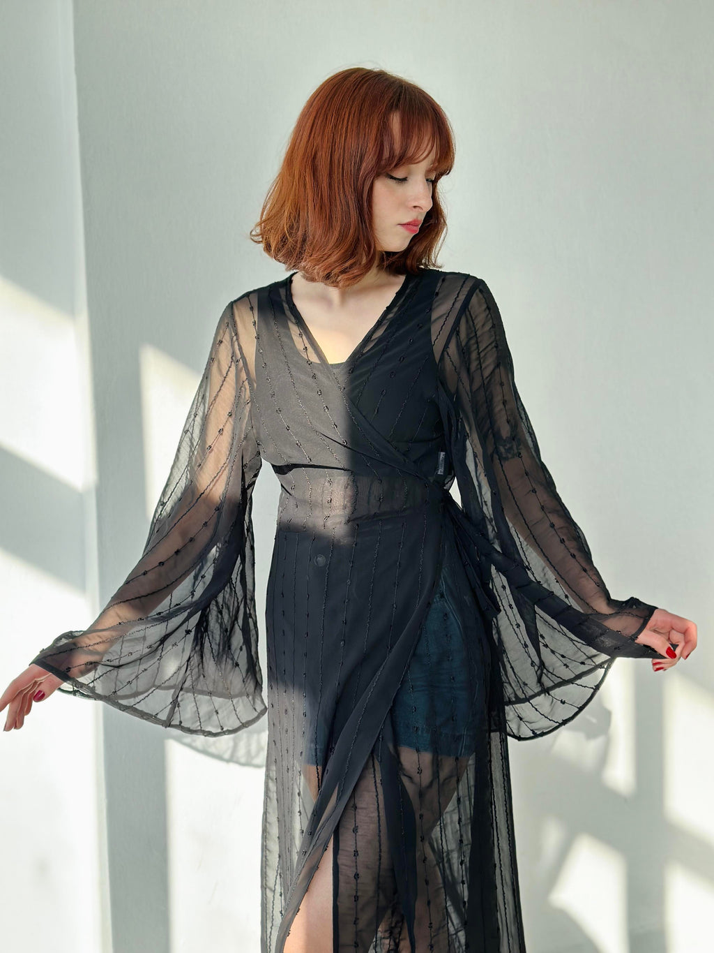 Design Kai Kimono Dress kimonos LUNARITY GARAGE   