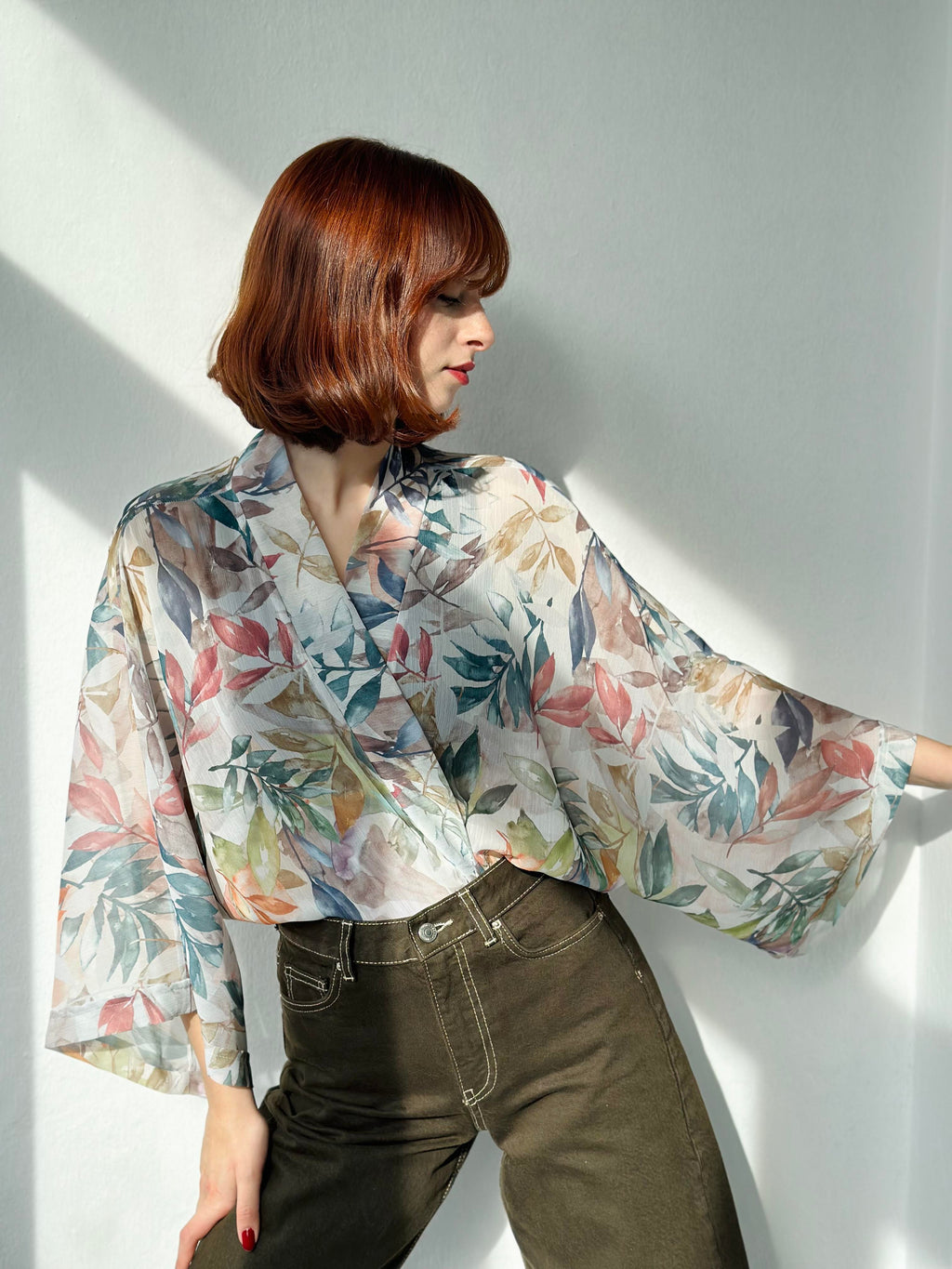 Forest Flowers Mini Kimono kimono LUNARITY GARAGE   