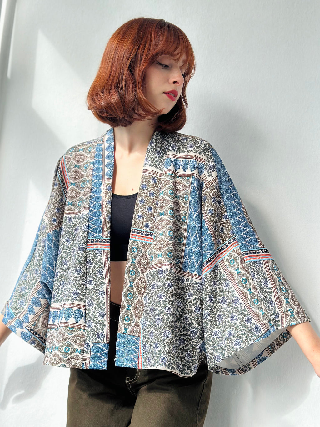 Enigma in Indigo Mini Kimono kimonos LUNARITY GARAGE   