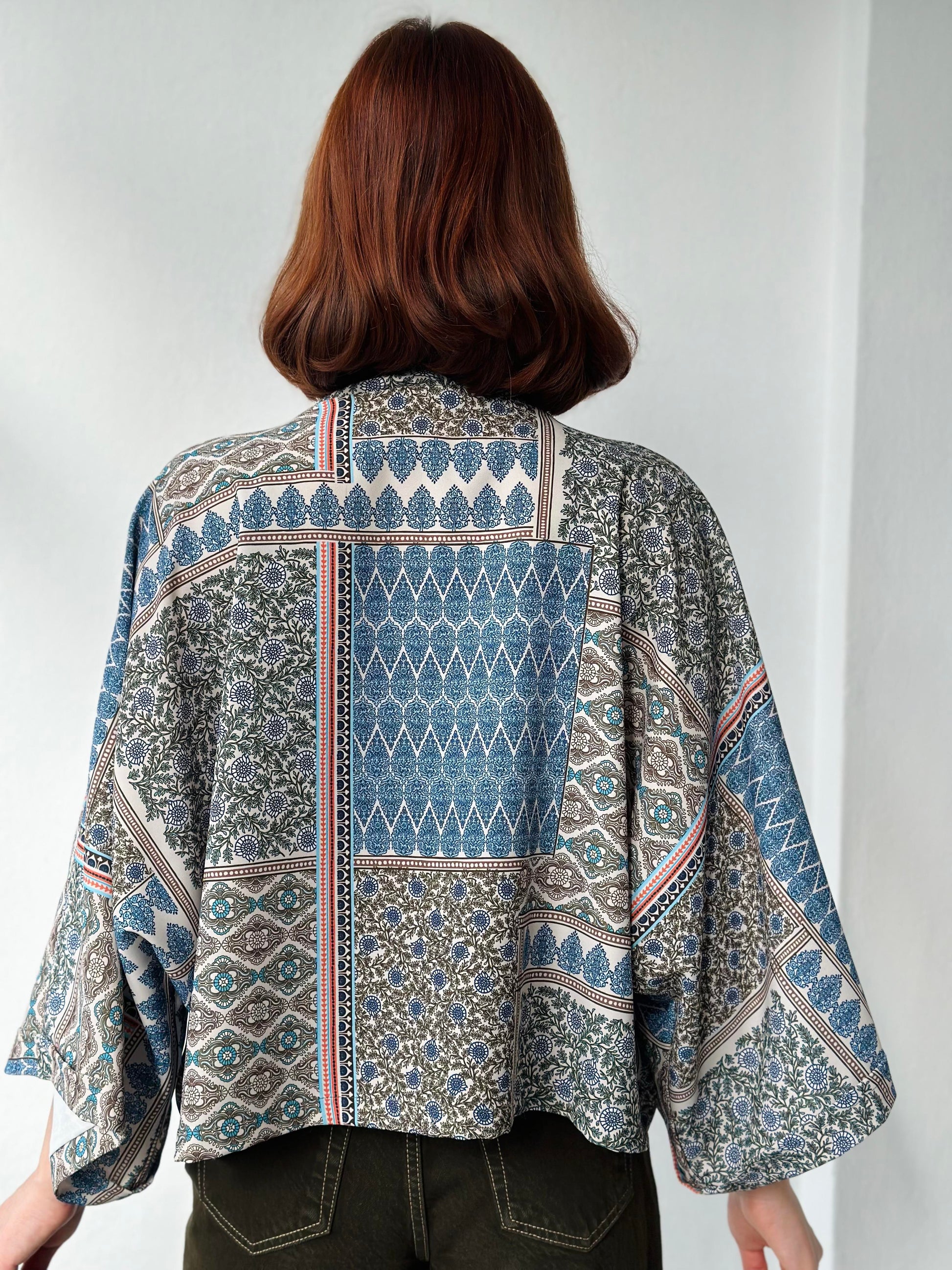 Enigma in Indigo Mini Kimono kimonos LUNARITY GARAGE