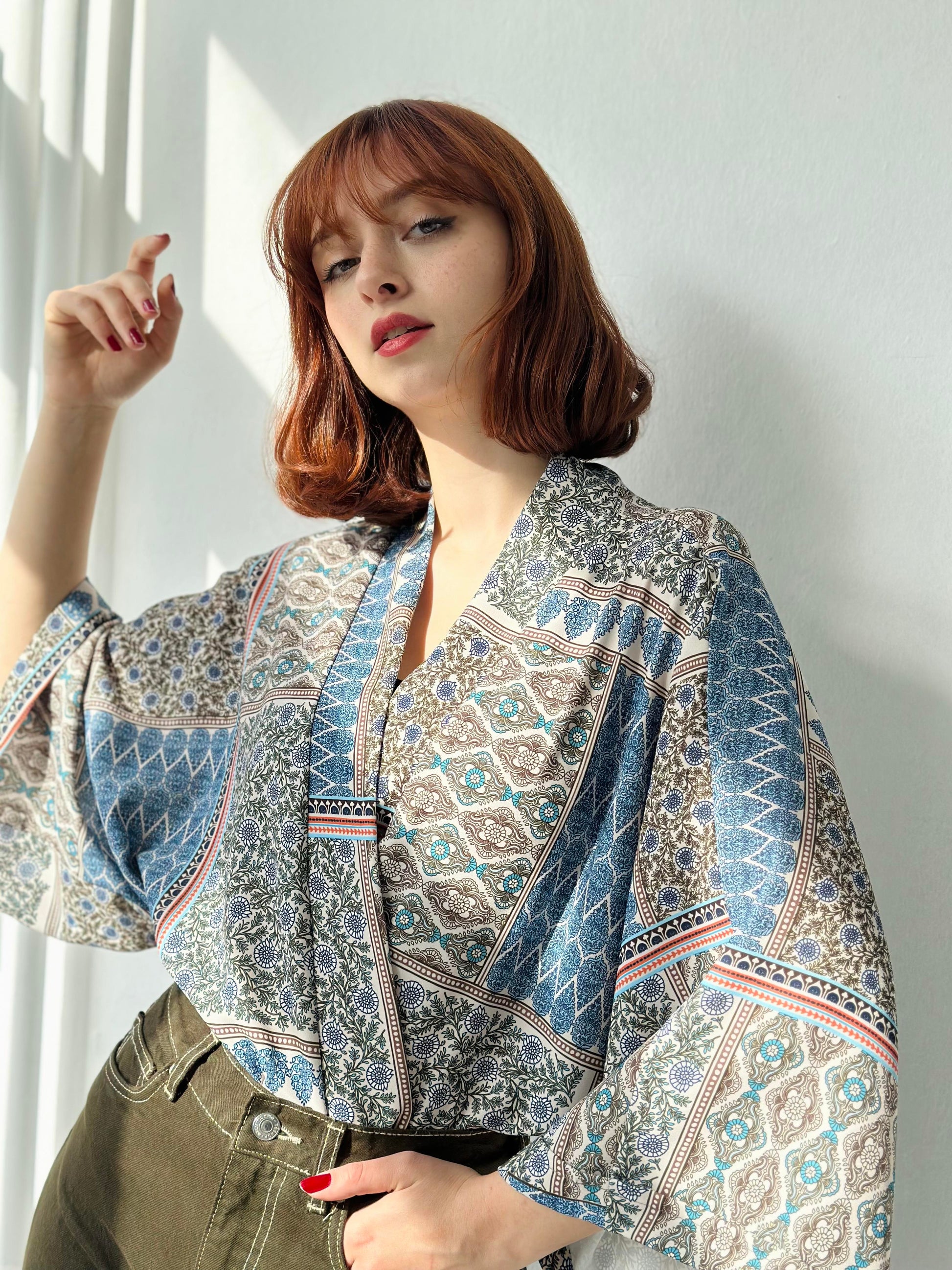 Enigma in Indigo Mini Kimono kimonos LUNARITY GARAGE