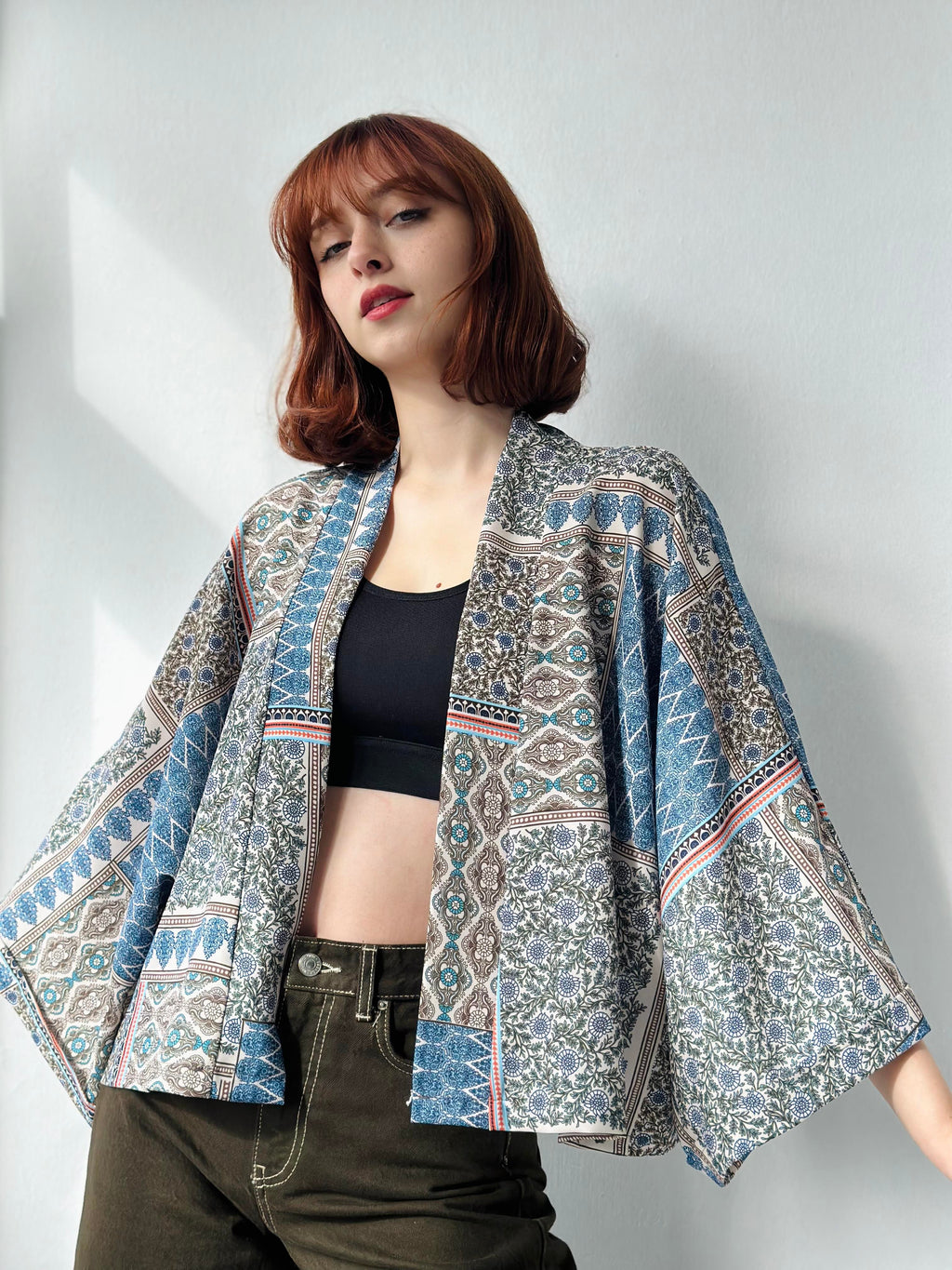 Enigma in Indigo Mini Kimono kimonos LUNARITY GARAGE   