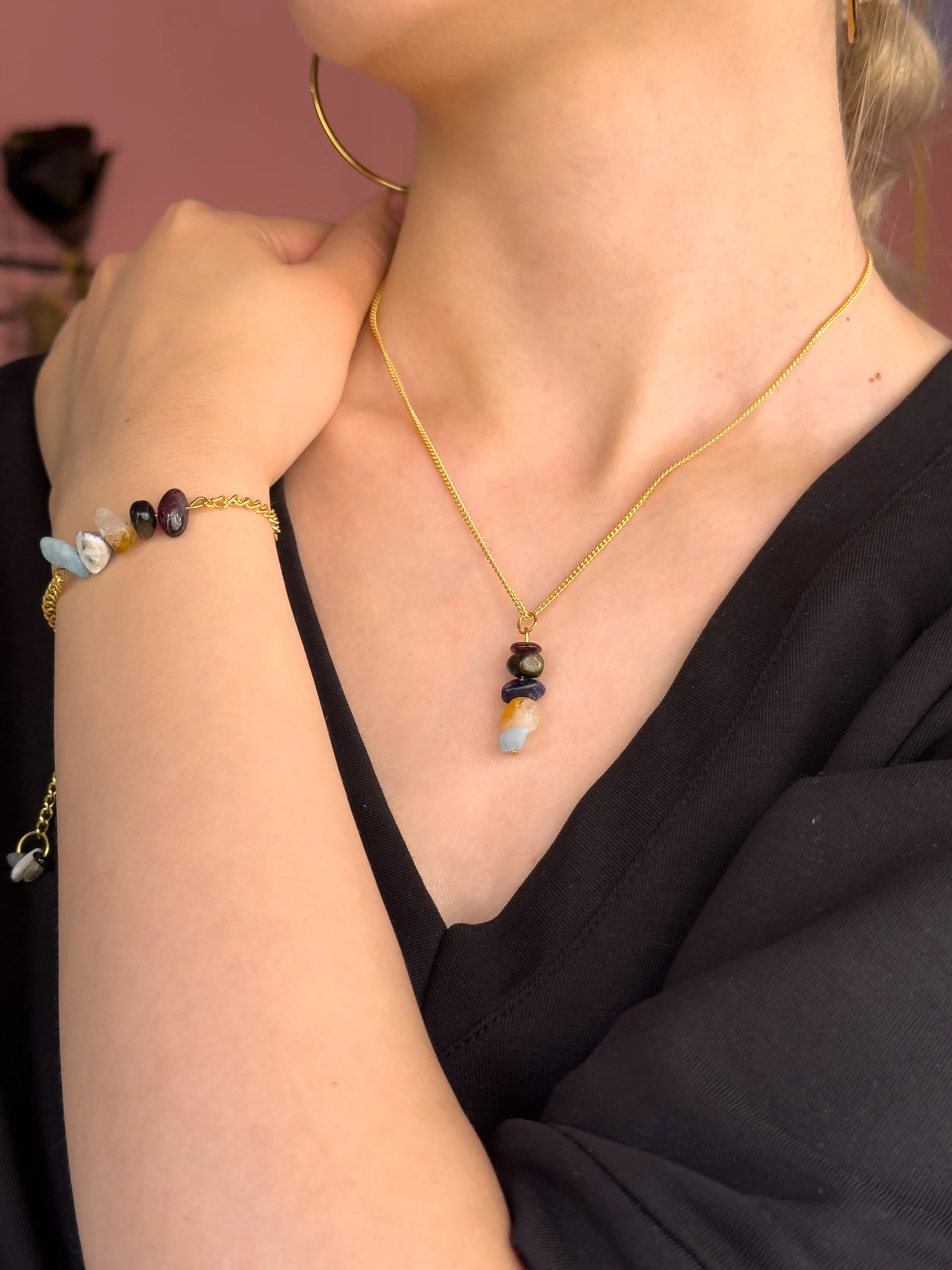 Scorpio Zodiac Minimalist Necklace necklaces LUNARITY GARAGE