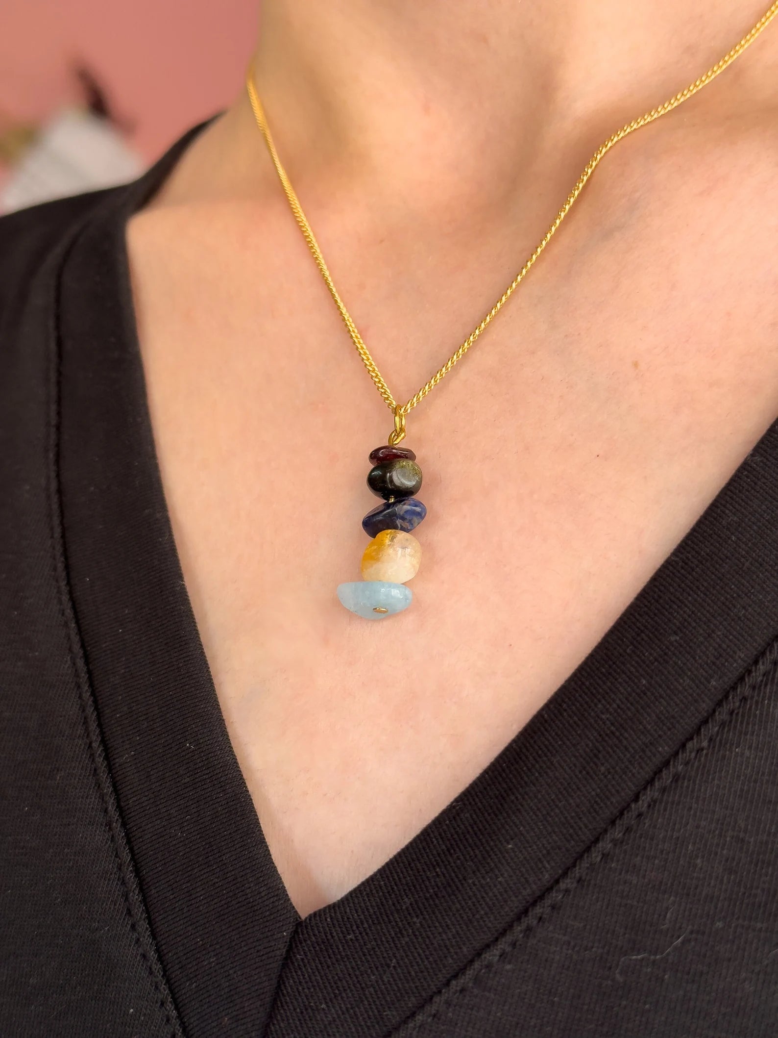 Scorpio Zodiac Minimalist Necklace necklaces LUNARITY GARAGE