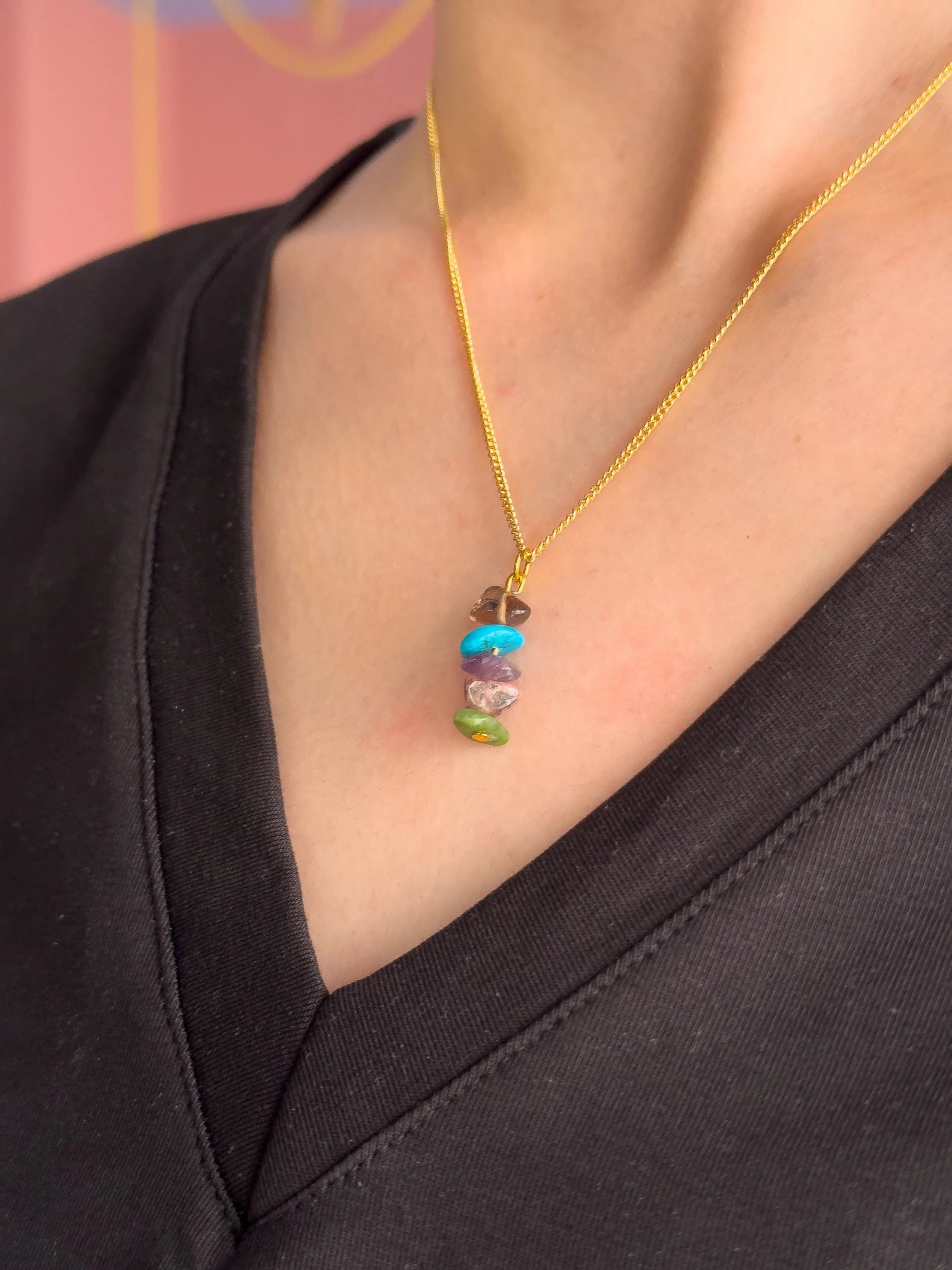Taurus Zodiac Minimalist Necklace necklaces LUNARITY GARAGE