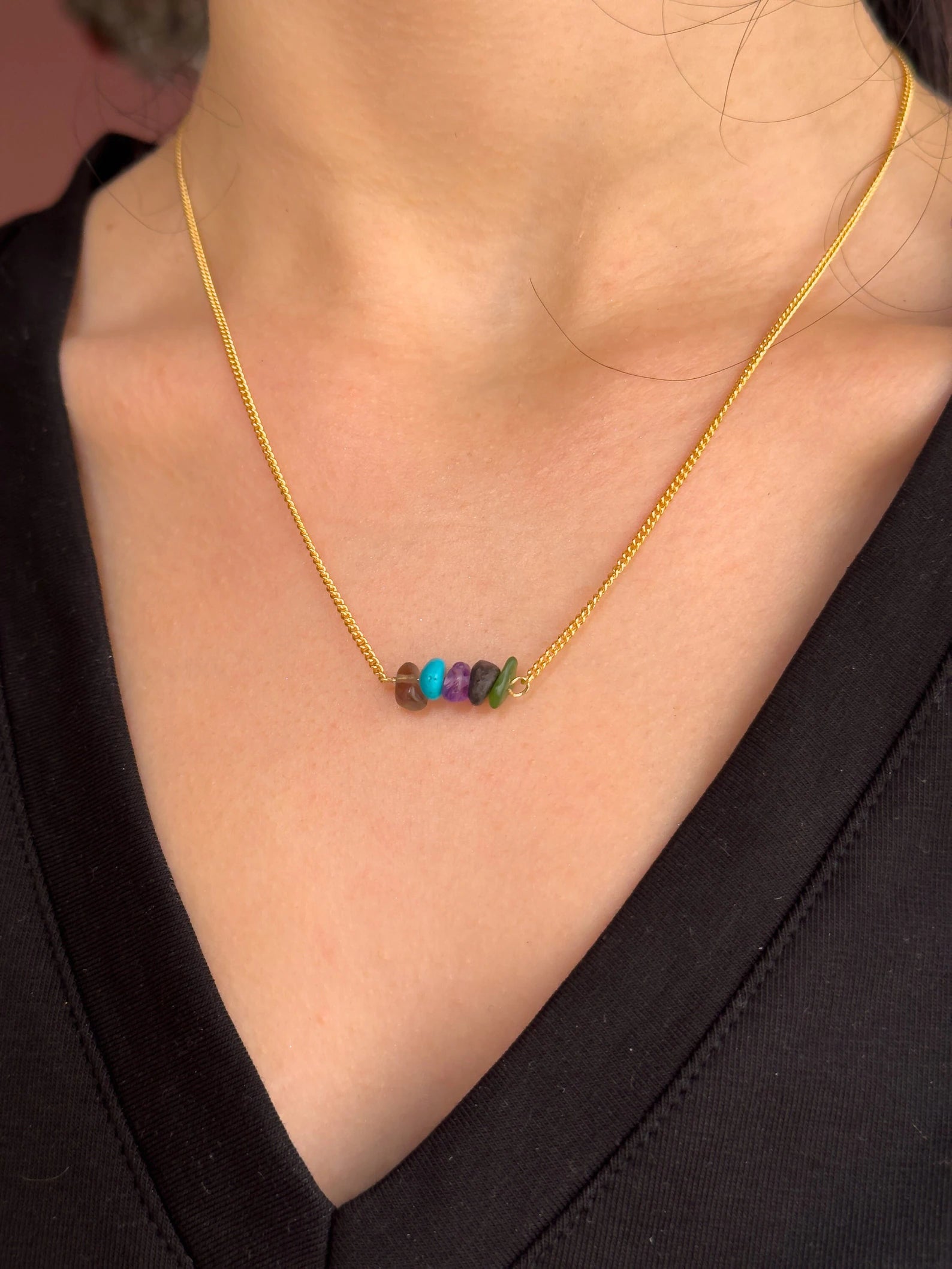 Taurus Zodiac Bar Necklace necklaces LUNARITY GARAGE