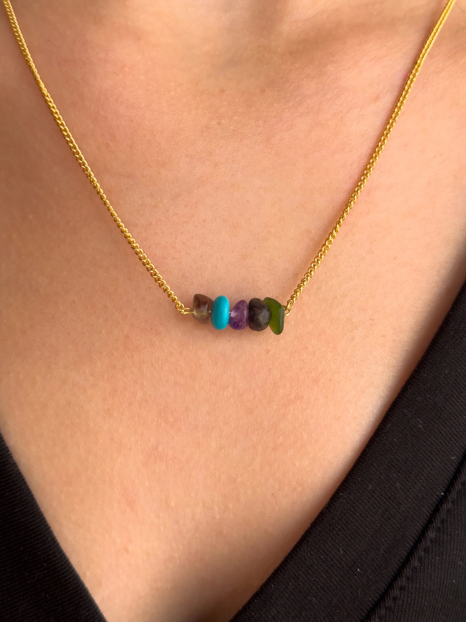 Taurus Zodiac Bar Necklace necklaces LUNARITY GARAGE