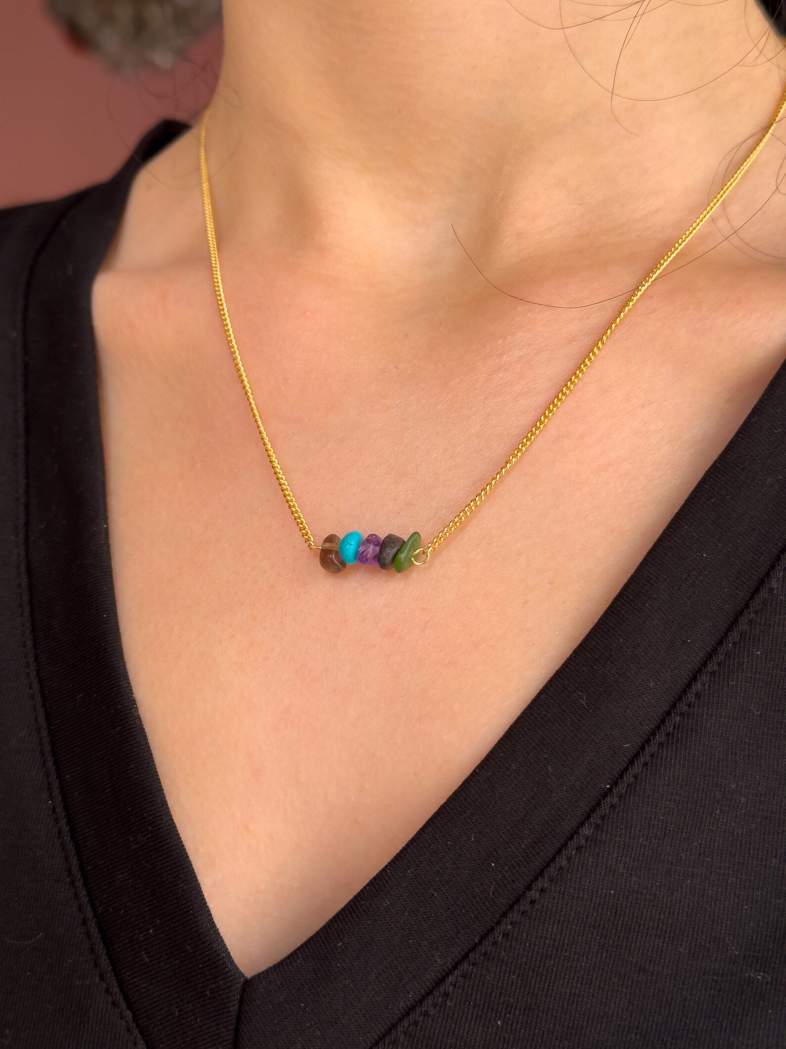 Taurus Zodiac Bar Necklace necklaces LUNARITY GARAGE