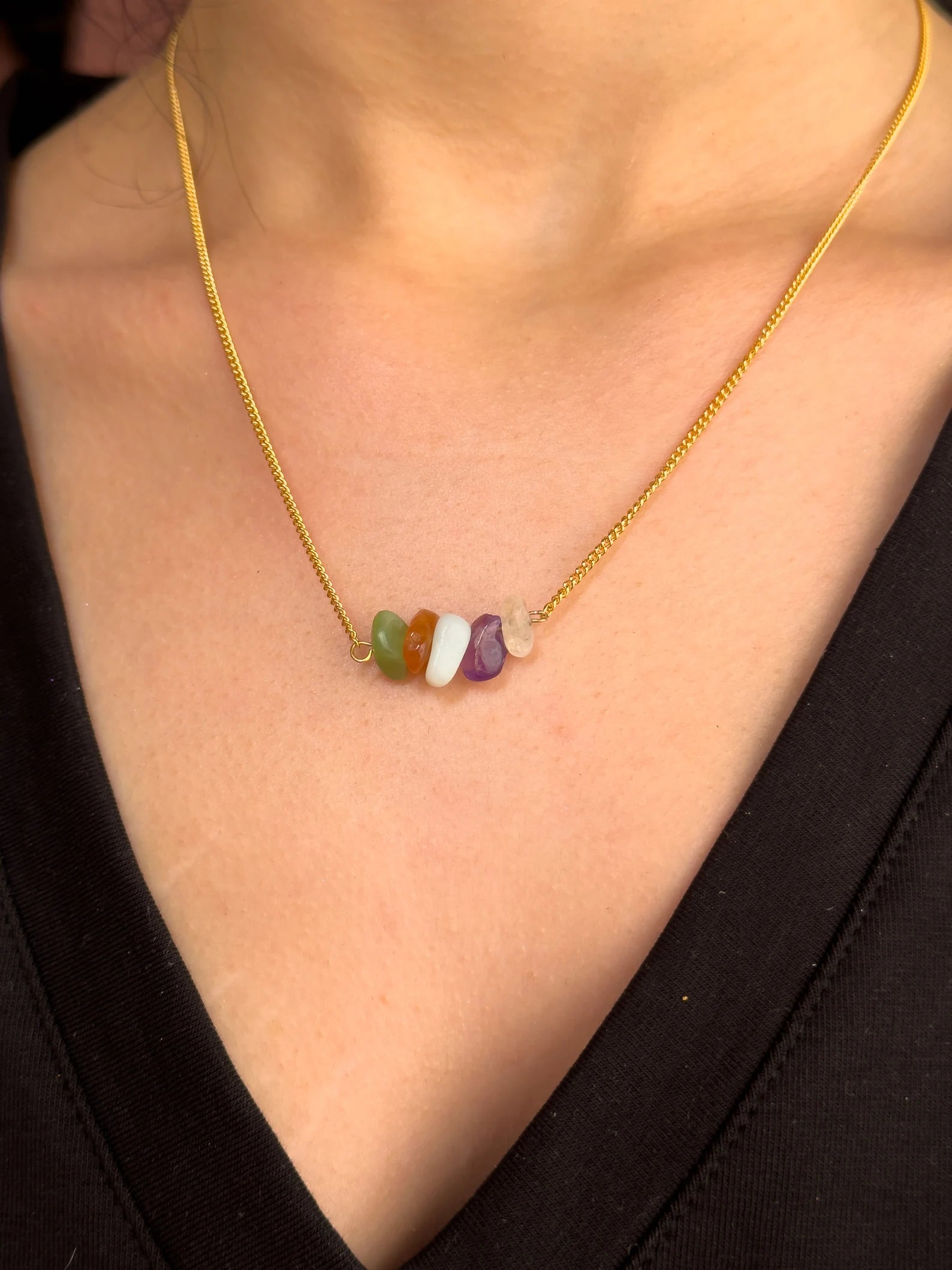 Virgo Zodiac Bar Necklace necklaces LUNARITY GARAGE
